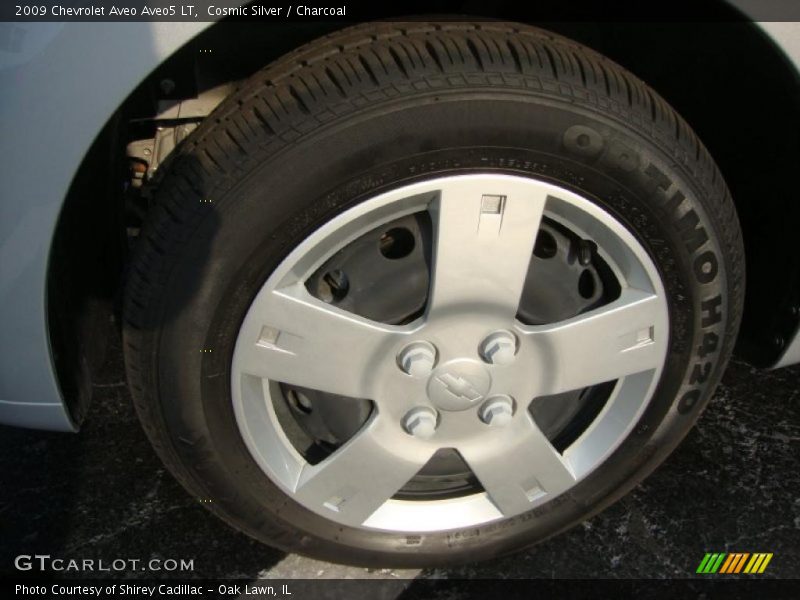Cosmic Silver / Charcoal 2009 Chevrolet Aveo Aveo5 LT