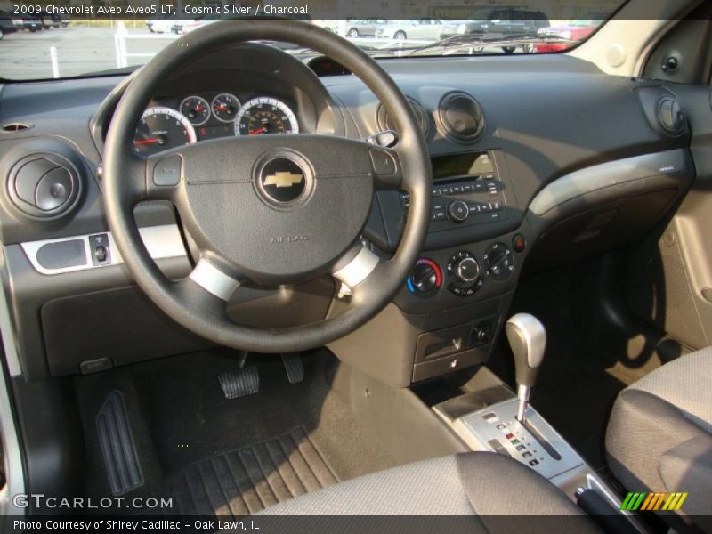 Cosmic Silver / Charcoal 2009 Chevrolet Aveo Aveo5 LT