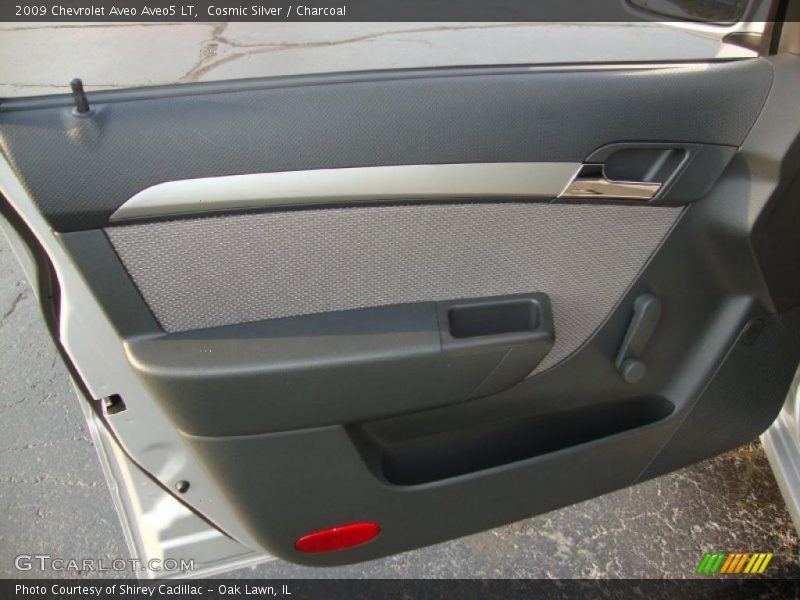 Cosmic Silver / Charcoal 2009 Chevrolet Aveo Aveo5 LT