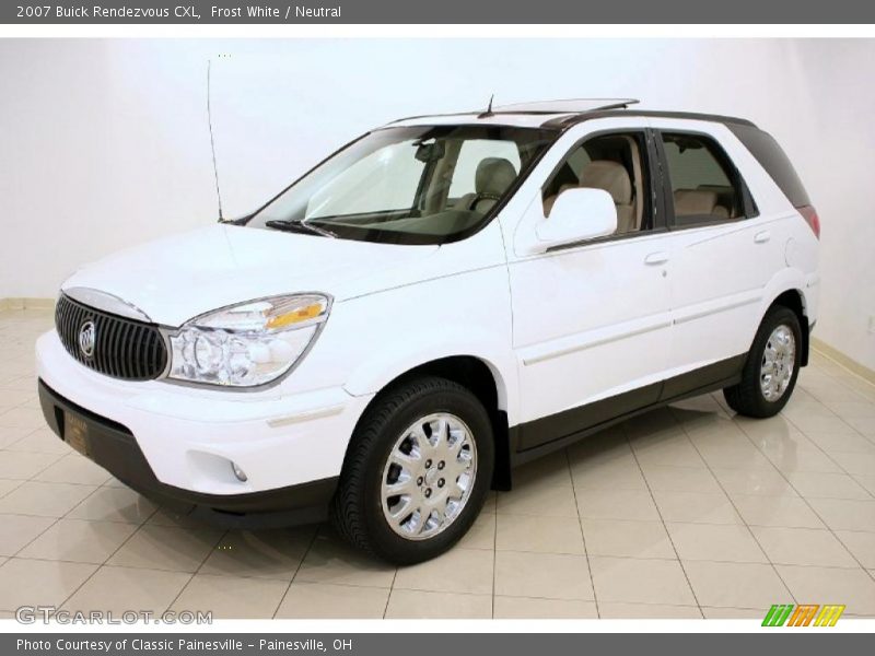 Frost White / Neutral 2007 Buick Rendezvous CXL