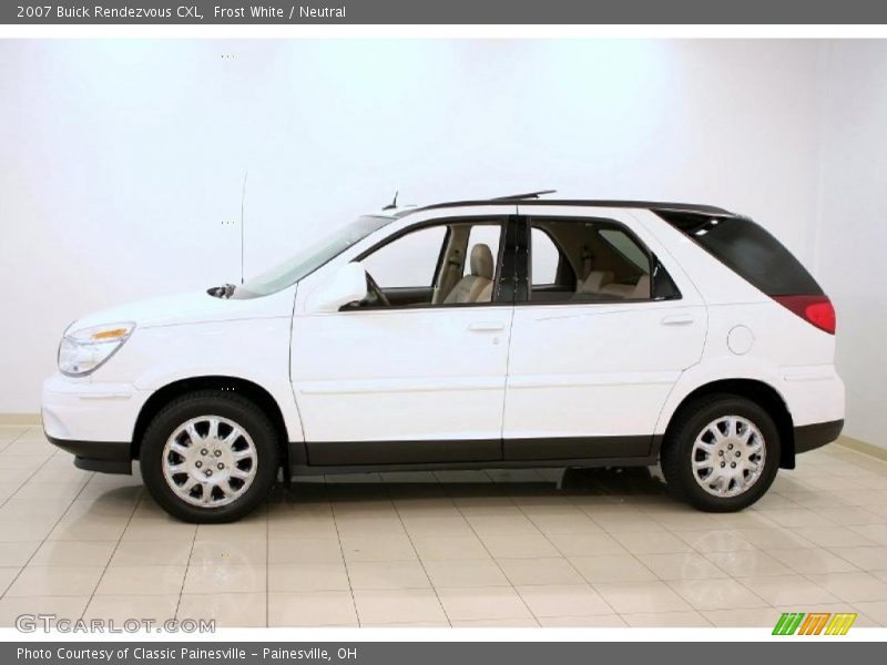 Frost White / Neutral 2007 Buick Rendezvous CXL