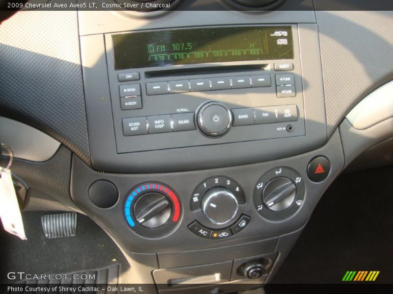 Cosmic Silver / Charcoal 2009 Chevrolet Aveo Aveo5 LT