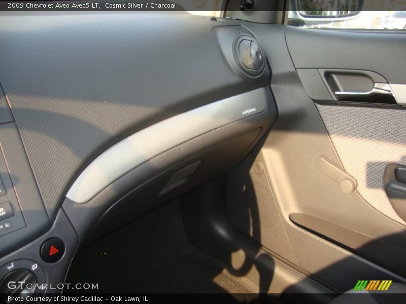 Cosmic Silver / Charcoal 2009 Chevrolet Aveo Aveo5 LT