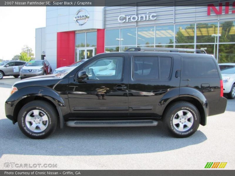 Super Black / Graphite 2007 Nissan Pathfinder SE