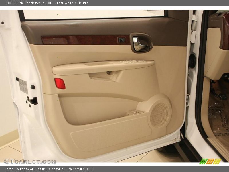 Frost White / Neutral 2007 Buick Rendezvous CXL