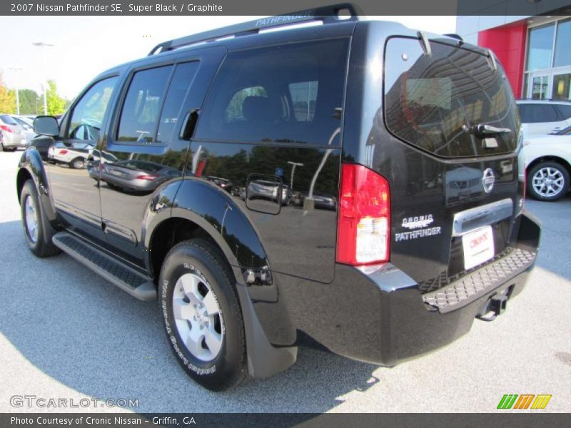 Super Black / Graphite 2007 Nissan Pathfinder SE