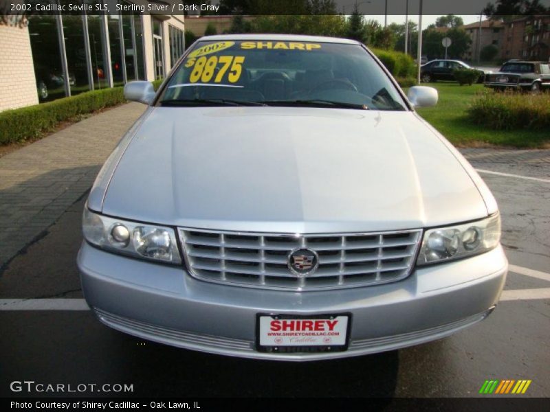 Sterling Silver / Dark Gray 2002 Cadillac Seville SLS