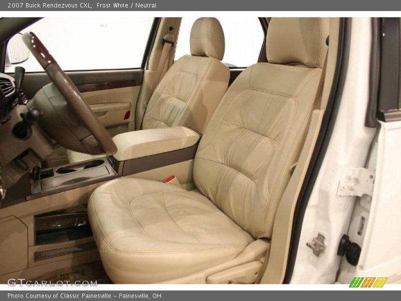 Frost White / Neutral 2007 Buick Rendezvous CXL