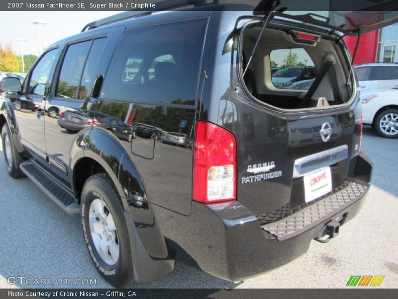 Super Black / Graphite 2007 Nissan Pathfinder SE