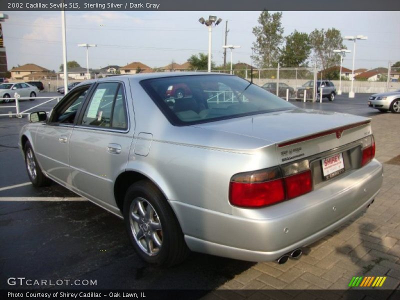 Sterling Silver / Dark Gray 2002 Cadillac Seville SLS