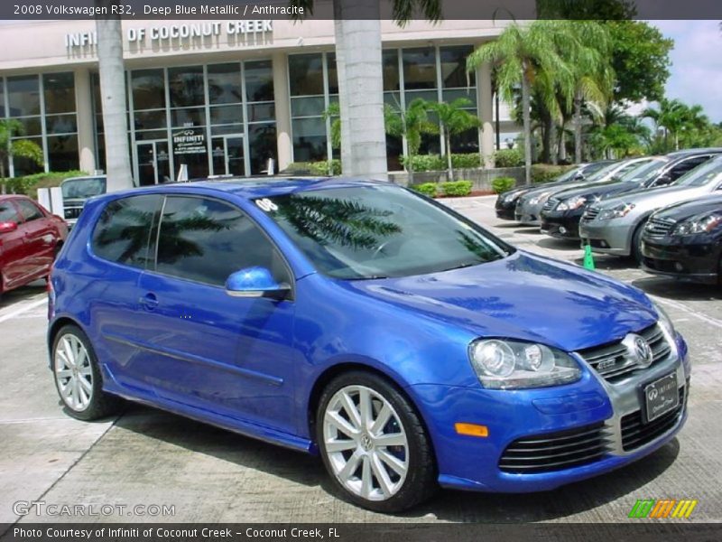 Deep Blue Metallic / Anthracite 2008 Volkswagen R32