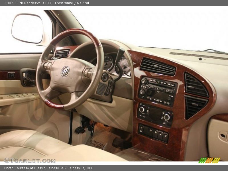 Frost White / Neutral 2007 Buick Rendezvous CXL
