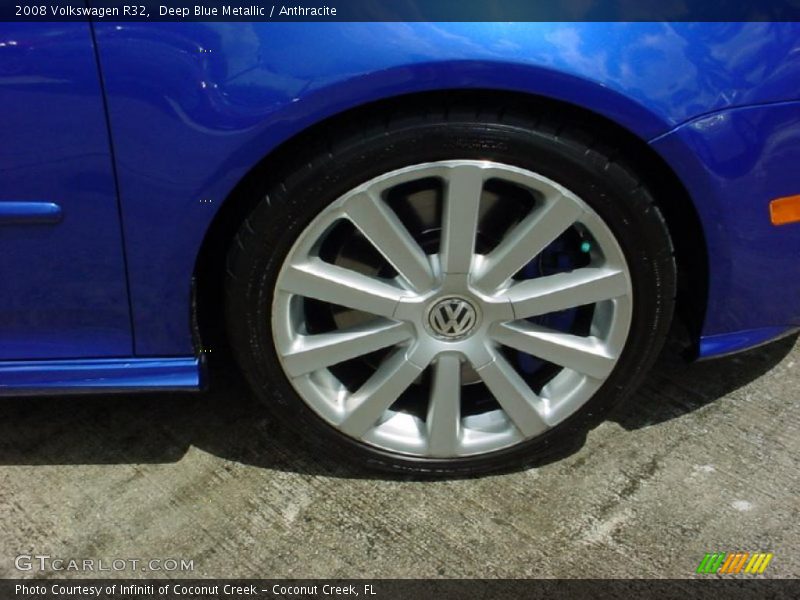 Deep Blue Metallic / Anthracite 2008 Volkswagen R32