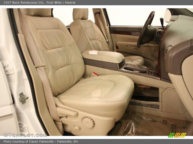 Frost White / Neutral 2007 Buick Rendezvous CXL