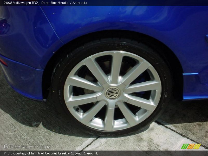 Deep Blue Metallic / Anthracite 2008 Volkswagen R32