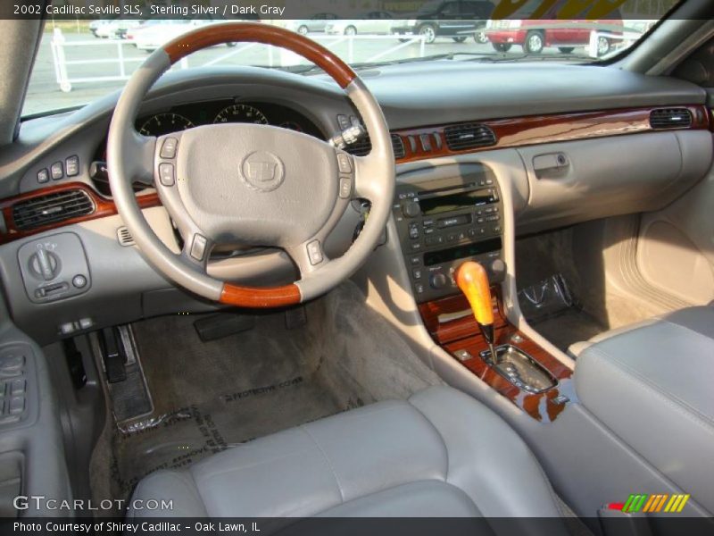 Sterling Silver / Dark Gray 2002 Cadillac Seville SLS