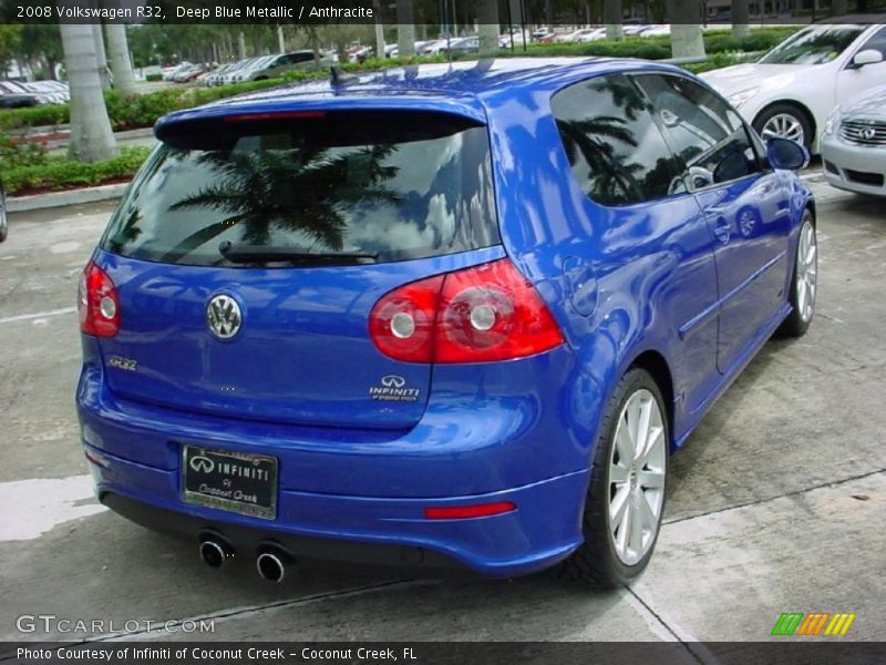 Deep Blue Metallic / Anthracite 2008 Volkswagen R32