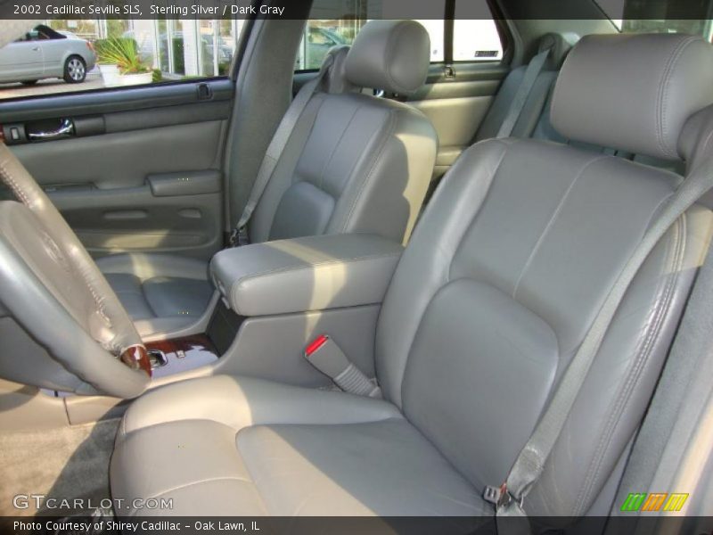 Sterling Silver / Dark Gray 2002 Cadillac Seville SLS