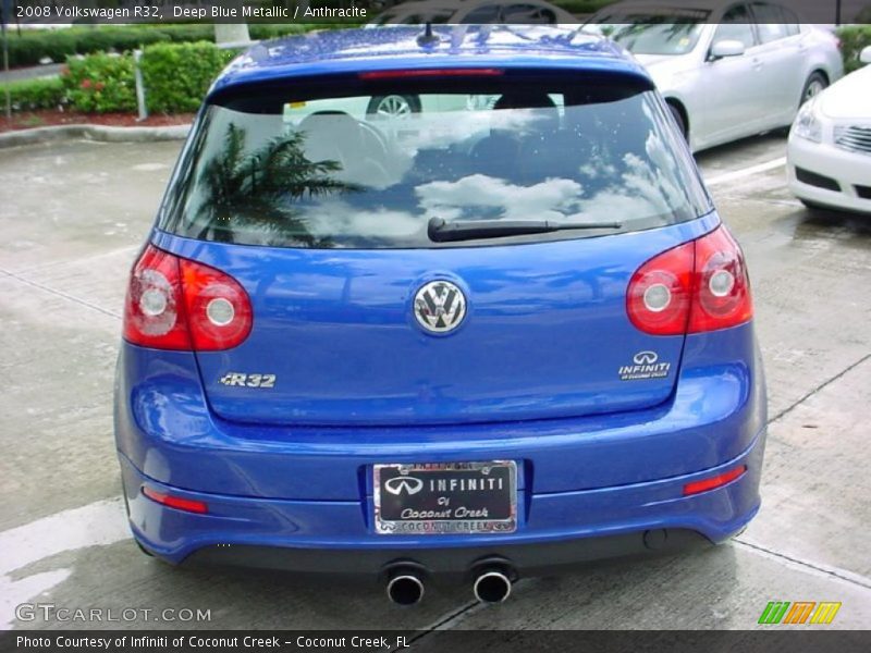 Deep Blue Metallic / Anthracite 2008 Volkswagen R32