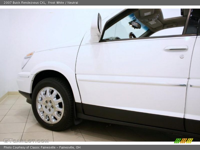 Frost White / Neutral 2007 Buick Rendezvous CXL