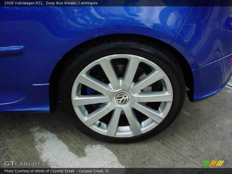 Deep Blue Metallic / Anthracite 2008 Volkswagen R32