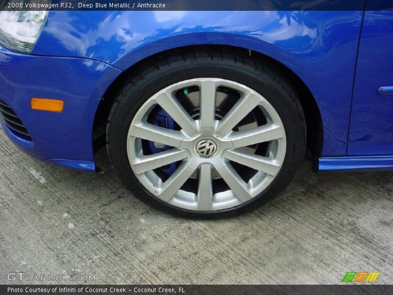Deep Blue Metallic / Anthracite 2008 Volkswagen R32