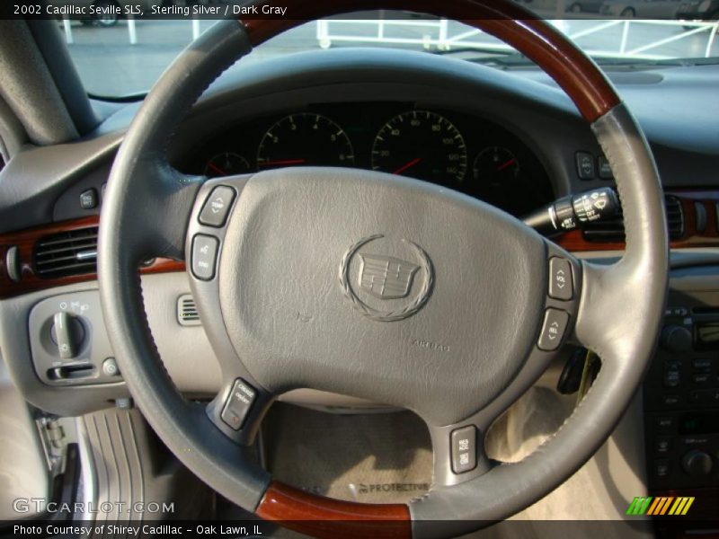 Sterling Silver / Dark Gray 2002 Cadillac Seville SLS