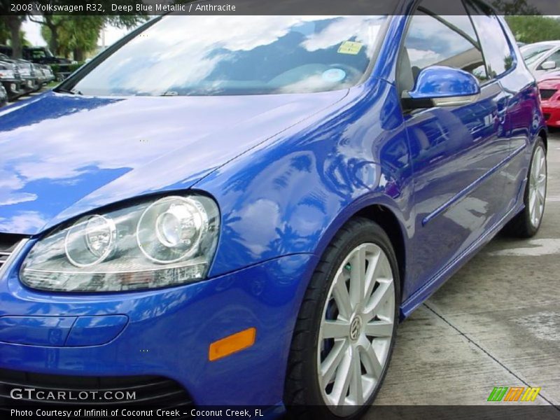 Deep Blue Metallic / Anthracite 2008 Volkswagen R32