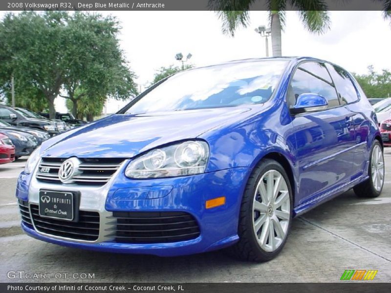 Deep Blue Metallic / Anthracite 2008 Volkswagen R32