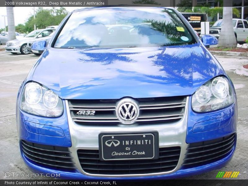 Deep Blue Metallic / Anthracite 2008 Volkswagen R32