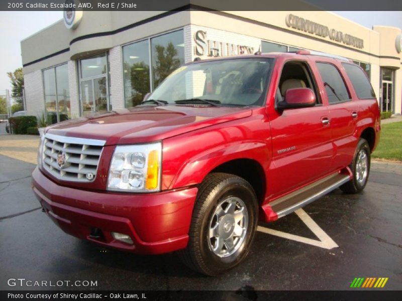 Red E / Shale 2005 Cadillac Escalade AWD