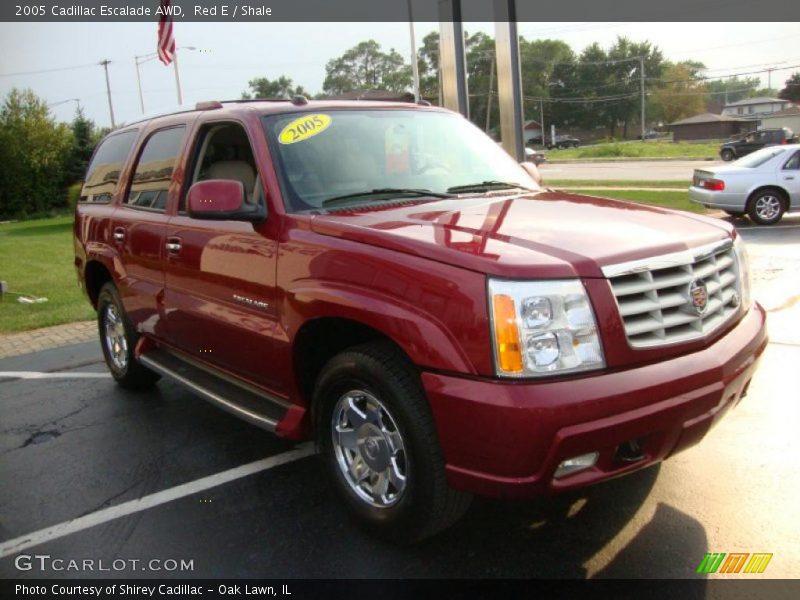 Red E / Shale 2005 Cadillac Escalade AWD