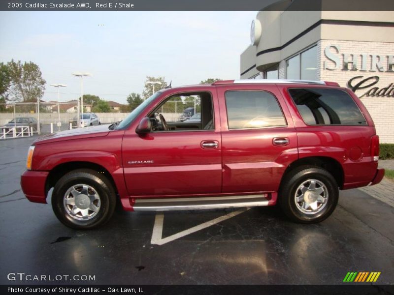 Red E / Shale 2005 Cadillac Escalade AWD