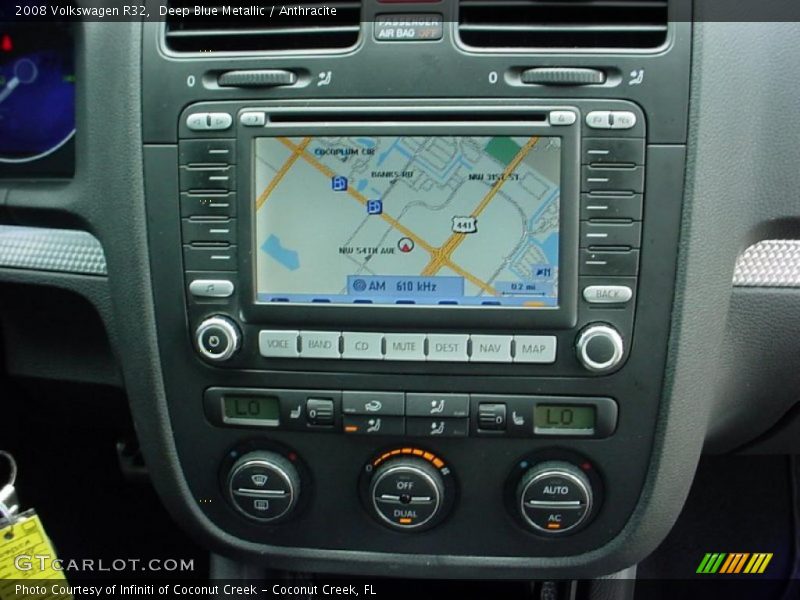 Deep Blue Metallic / Anthracite 2008 Volkswagen R32