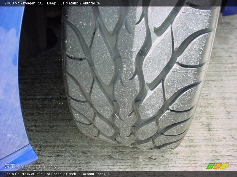Deep Blue Metallic / Anthracite 2008 Volkswagen R32