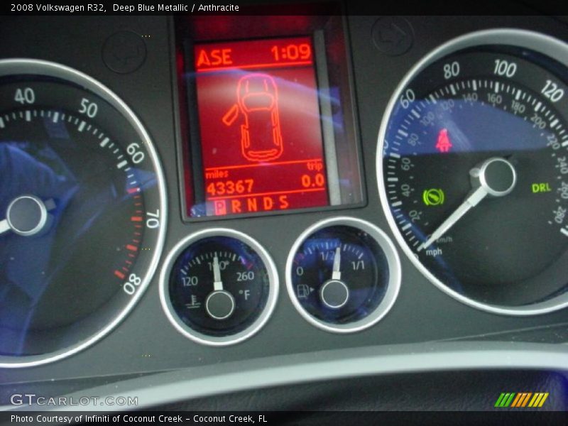 Deep Blue Metallic / Anthracite 2008 Volkswagen R32