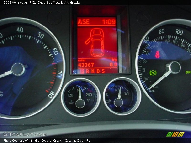 Deep Blue Metallic / Anthracite 2008 Volkswagen R32