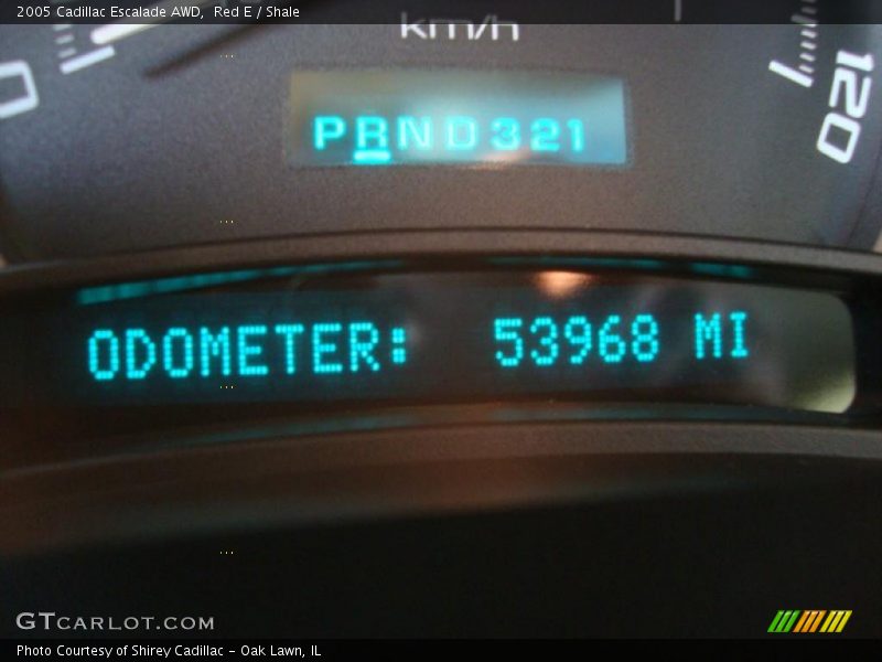 Red E / Shale 2005 Cadillac Escalade AWD