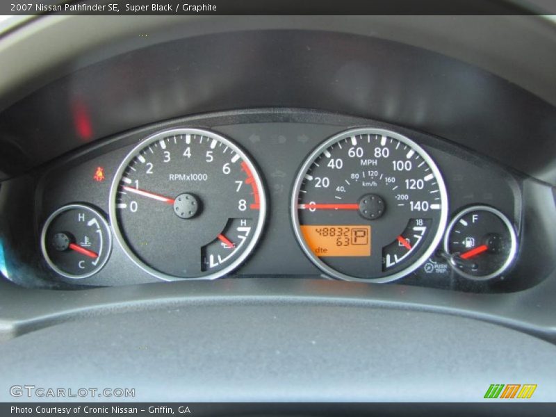 Super Black / Graphite 2007 Nissan Pathfinder SE