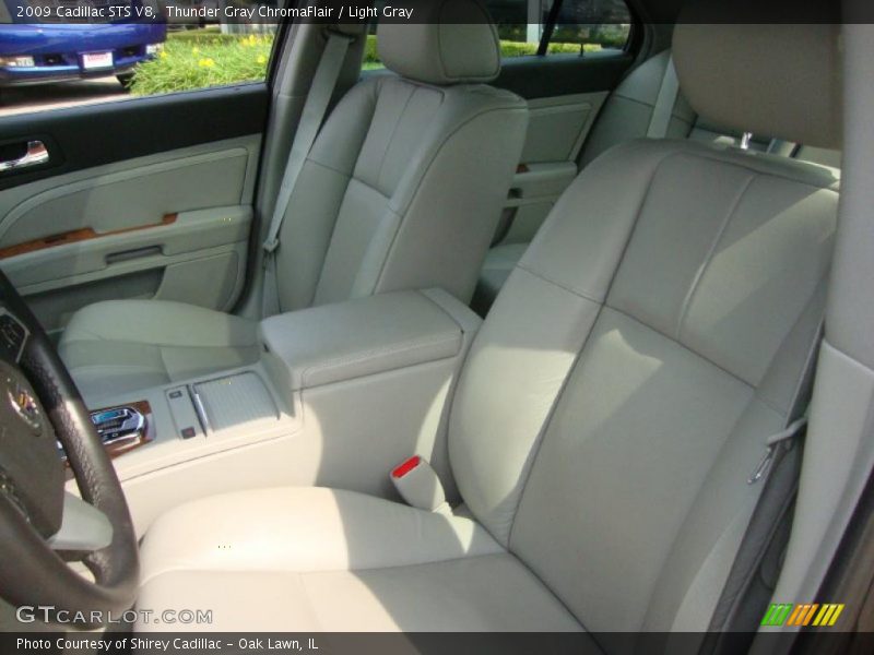 Thunder Gray ChromaFlair / Light Gray 2009 Cadillac STS V8