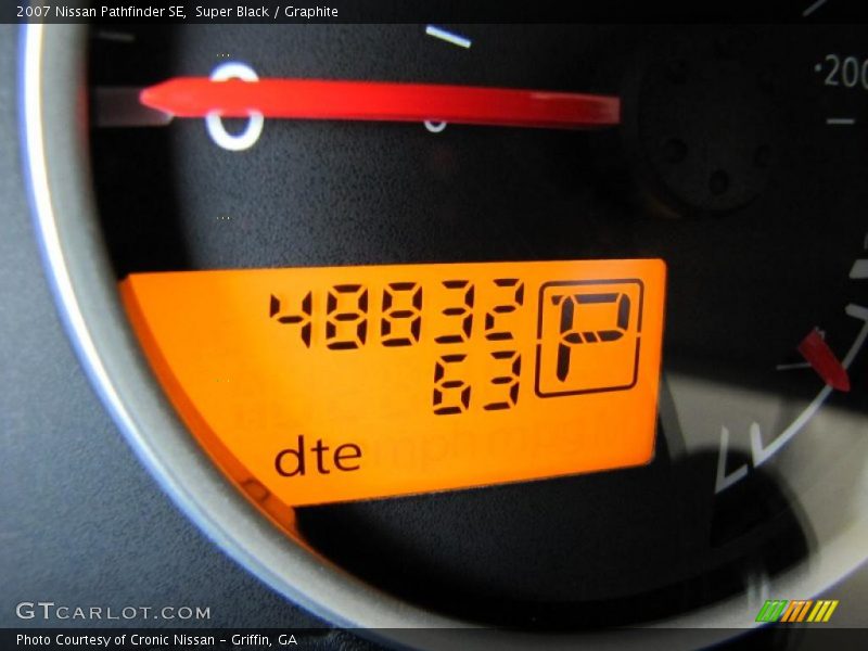 Super Black / Graphite 2007 Nissan Pathfinder SE