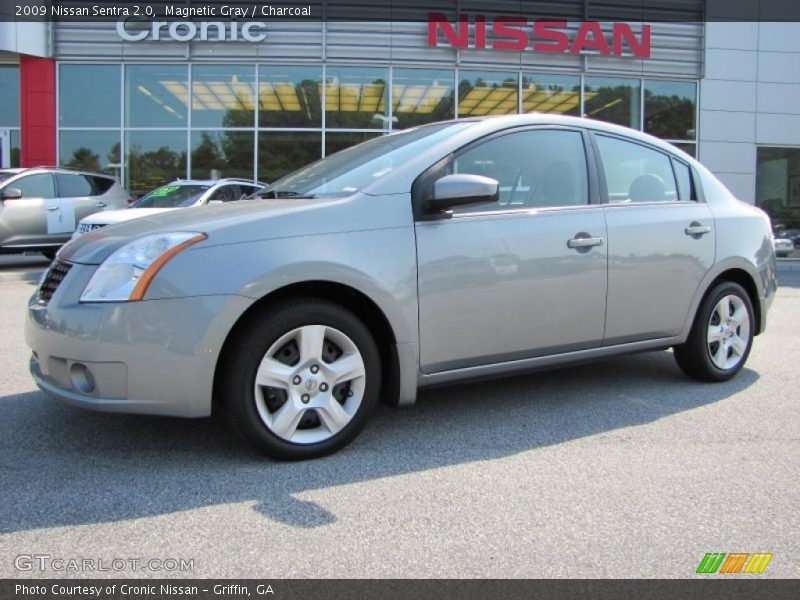 Magnetic Gray / Charcoal 2009 Nissan Sentra 2.0