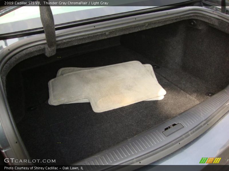 Thunder Gray ChromaFlair / Light Gray 2009 Cadillac STS V8