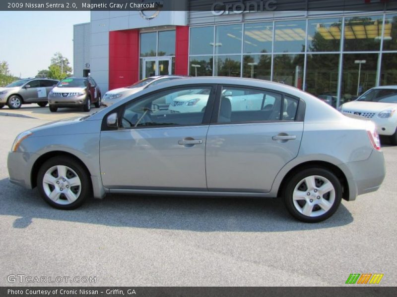 Magnetic Gray / Charcoal 2009 Nissan Sentra 2.0