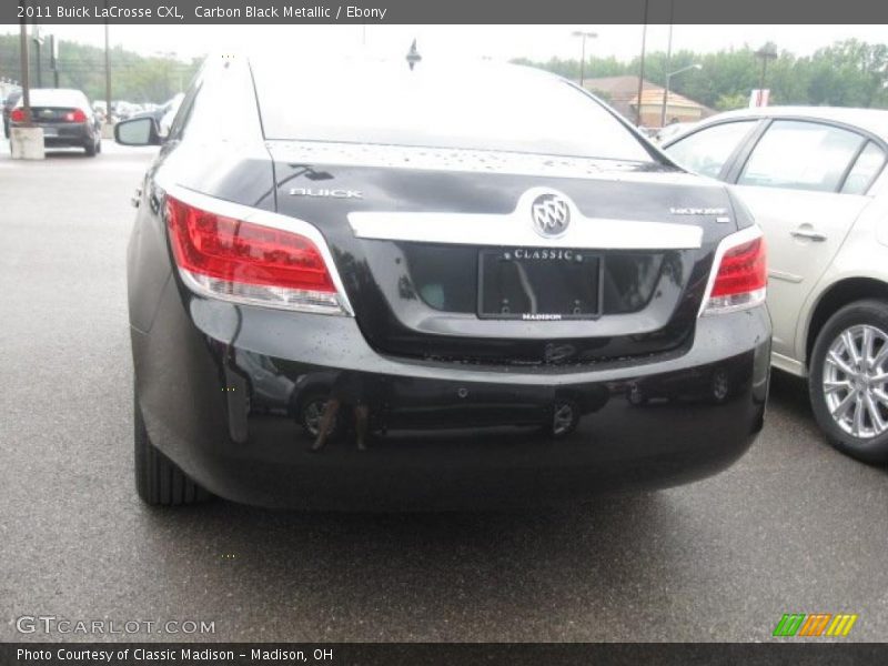 Carbon Black Metallic / Ebony 2011 Buick LaCrosse CXL