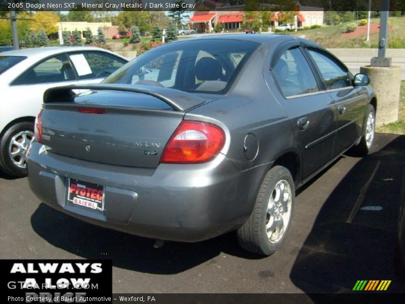 Mineral Gray Metallic / Dark Slate Gray 2005 Dodge Neon SXT