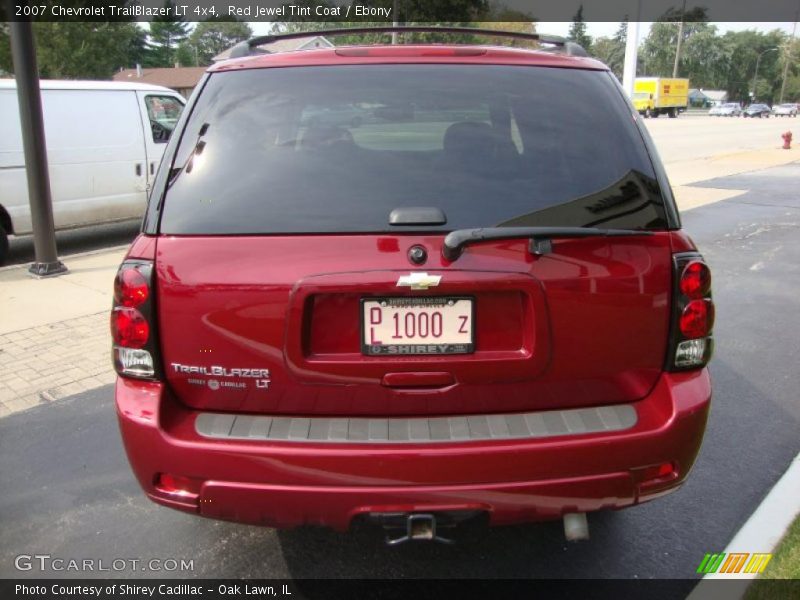 Red Jewel Tint Coat / Ebony 2007 Chevrolet TrailBlazer LT 4x4