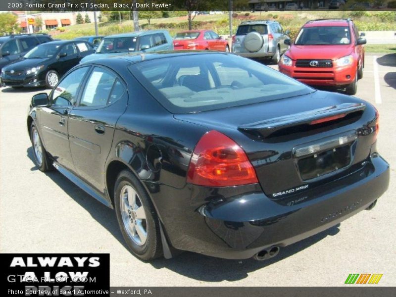 Black / Dark Pewter 2005 Pontiac Grand Prix GT Sedan