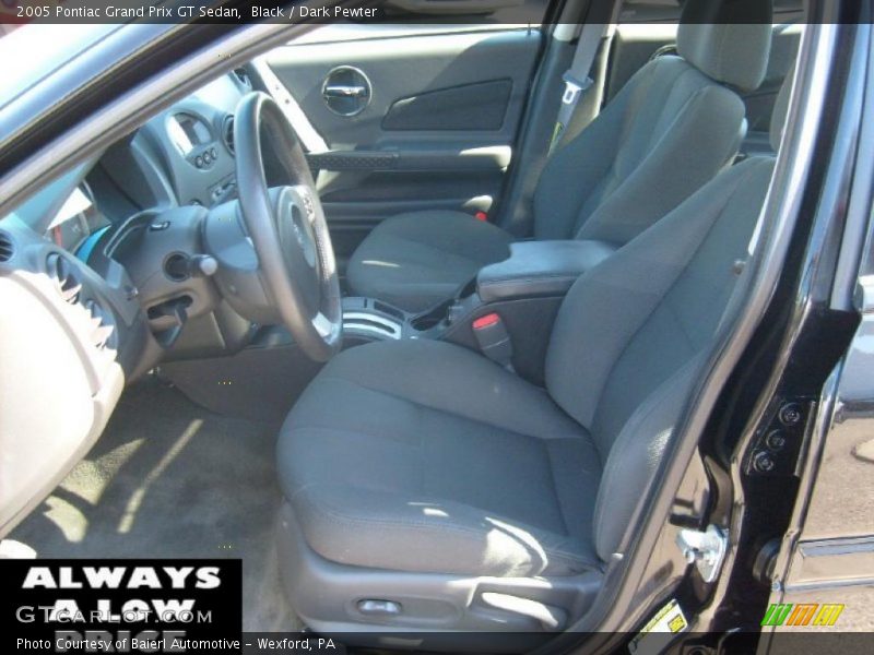 Black / Dark Pewter 2005 Pontiac Grand Prix GT Sedan