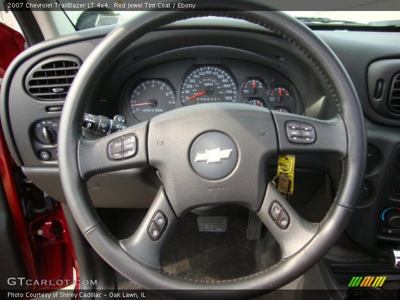 Red Jewel Tint Coat / Ebony 2007 Chevrolet TrailBlazer LT 4x4